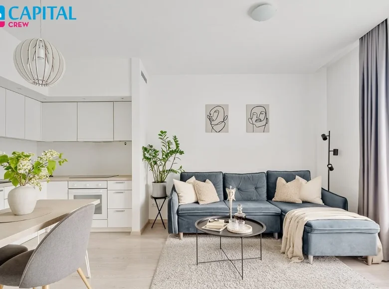 Mieszkanie 2 pokoi 43 m² Wilno, Litwa