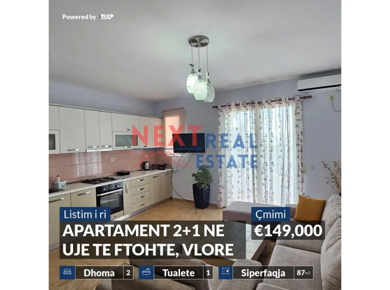 Apartamento 3 habitaciones 79 m² Vlora, Albania