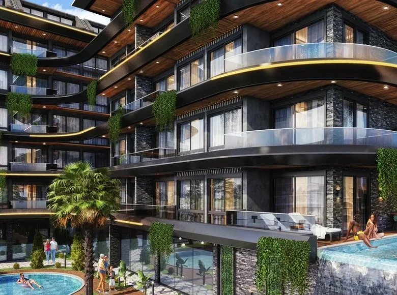 Apartamento 44 m² Alanya, Turquía