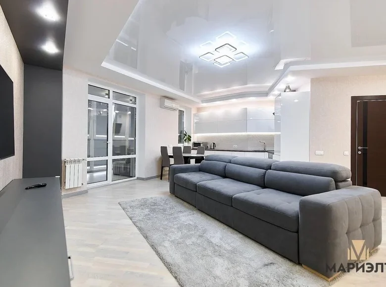 Квартира 1 комната 58 м² Минск, Беларусь