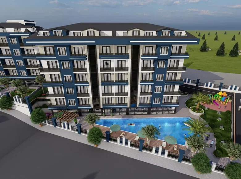 Apartamento 2 habitaciones 61 m² Kestel, Turquía