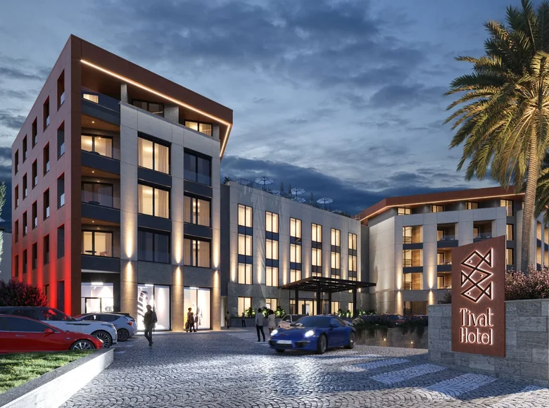 Mieszkanie 2 pokoi 64 m² Tivat, Czarnogóra