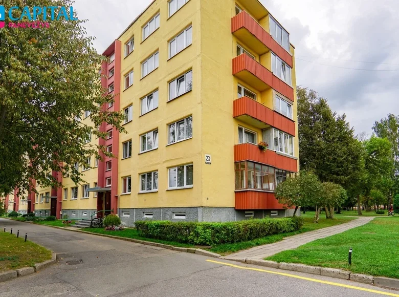 Mieszkanie 3 pokoi 48 m² Poniewież, Litwa