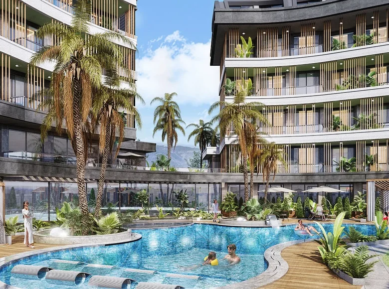 2 bedroom penthouse 113 m² Muratpasa, Turkey
