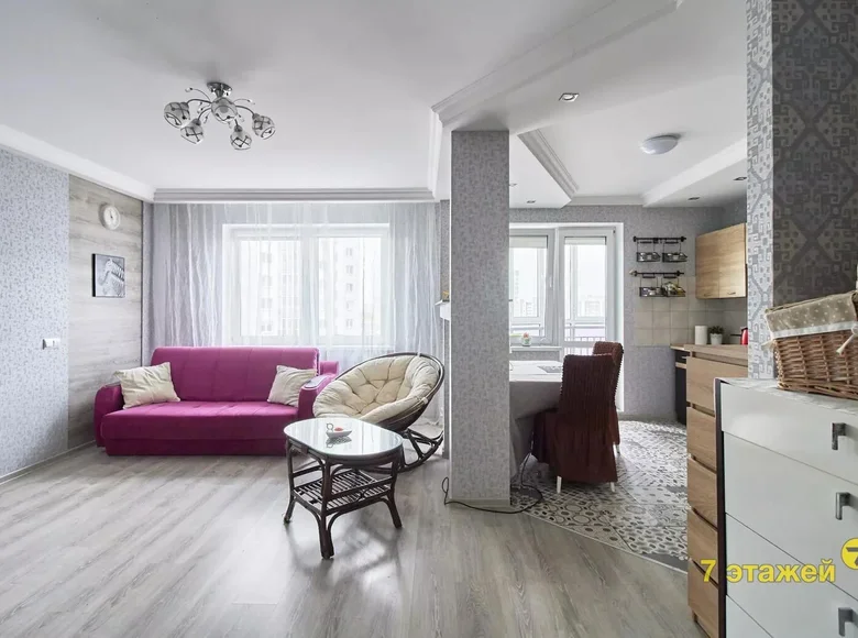 2 room apartment 64 m² Minsk, Belarus