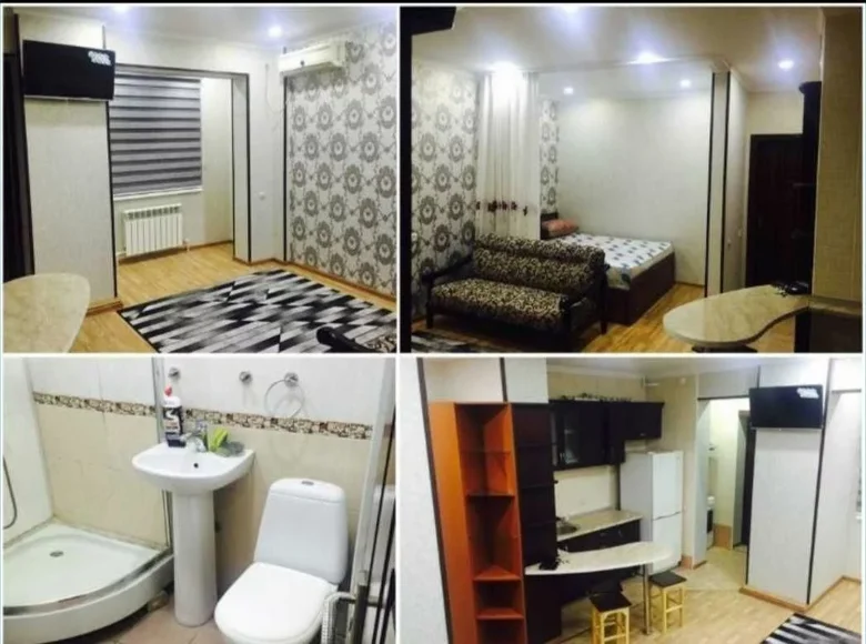 Kvartira 1 xona 42 m² Toshkentda