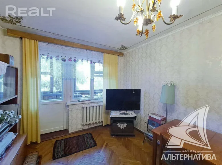 Mieszkanie 2 pokoi 38 m² Brześć, Białoruś