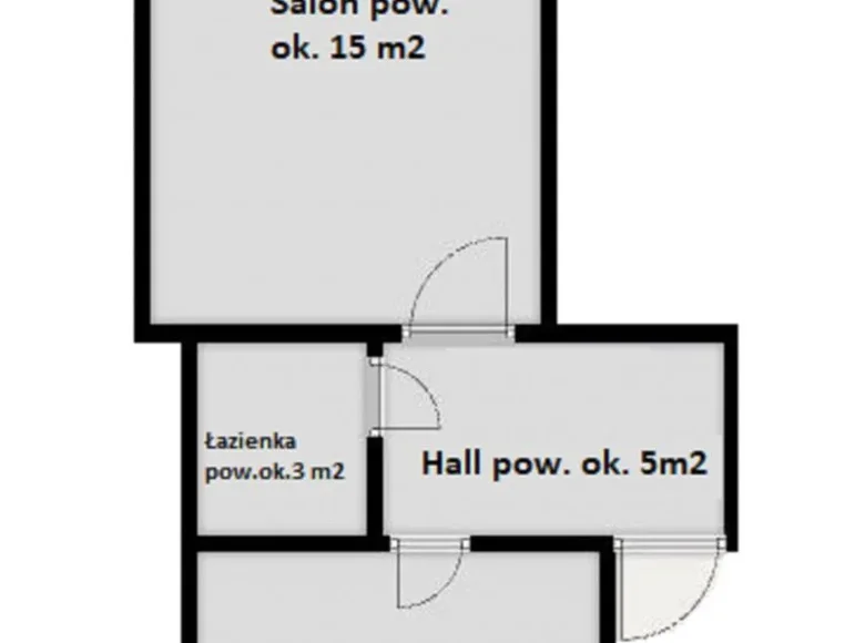 Mieszkanie 1 pokój 33 m² Warszawa, Polska