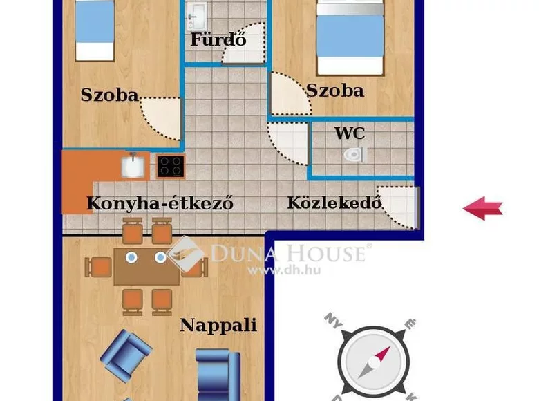 Wohnung 65 m² Gardon, Ungarn