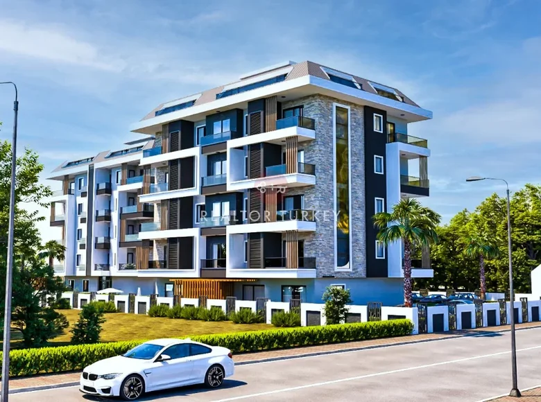 Квартира 1 комната 57 м² Yaylali, Турция