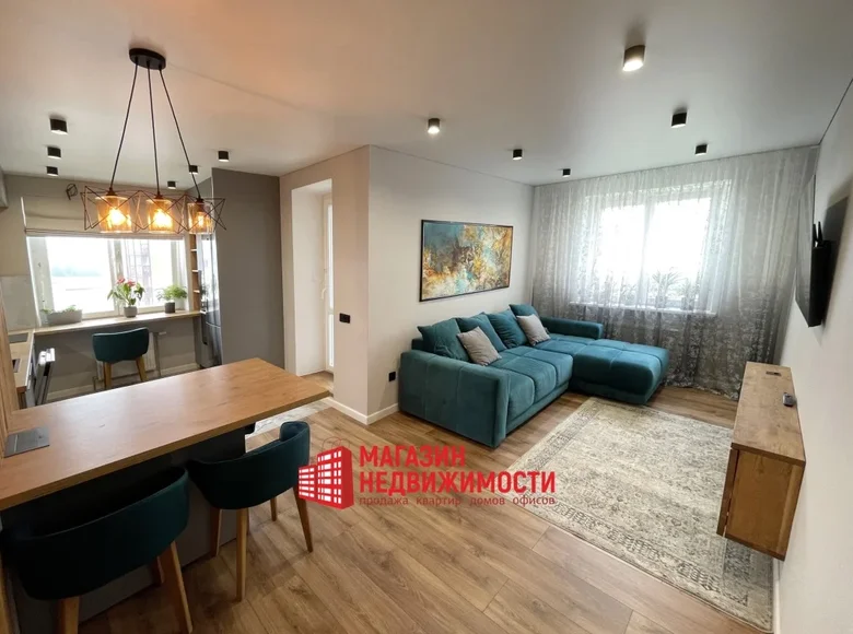 2 room apartment 58 m² Hrodna, Belarus