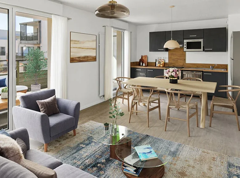 Mieszkanie 4 pokoi 85 m², Francja