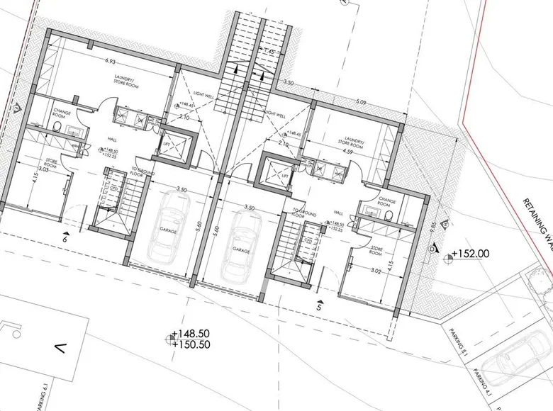 Dom 3 pokoi 259 m² Społeczność St. Tychon, Cyprus