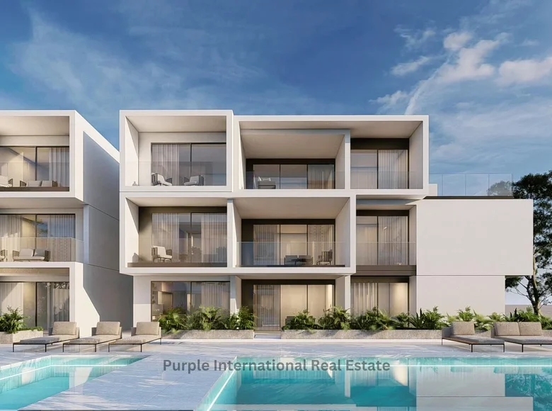 Penthouse 1 bedroom 54 m² Chloraka, Cyprus
