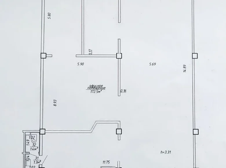 Nieruchomości komercyjne 175 m² Mińsk, Białoruś