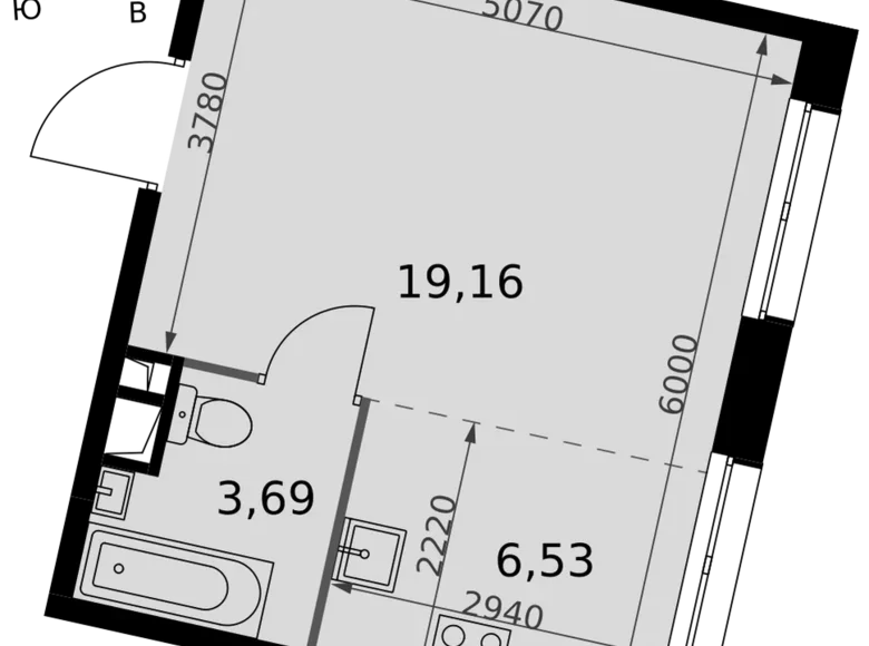 Kawalerka 1 pokój 29 m² Moskwa, Rosja