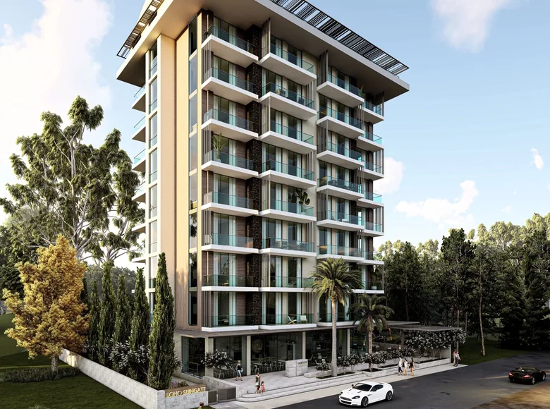 Apartamento 2 habitaciones 58 m² Mahmutlar, Turquía