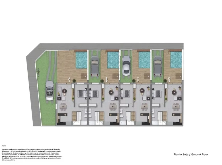 Willa 3 pokoi 103 m² Pilar de la Horadada, Hiszpania