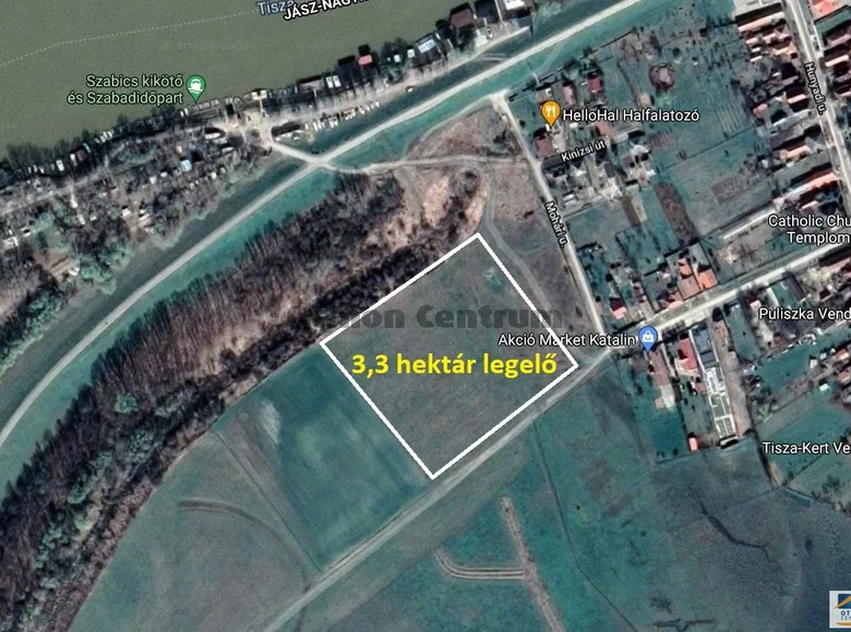 Land 30 000 m² Tiszafuered, Hungary