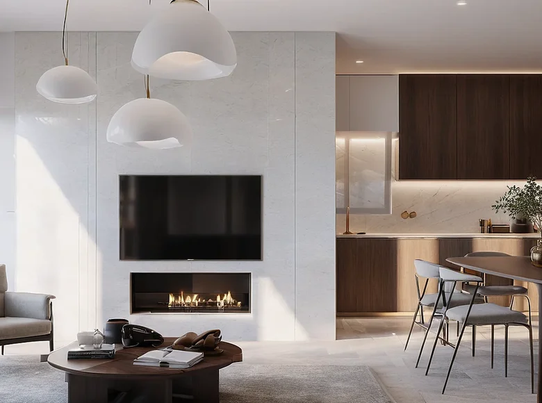 Mieszkanie 2 pokoi 83 m² Paralimni, Cypr