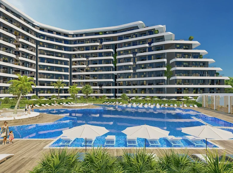 2 room apartment 50 m² Alanya, Turkey