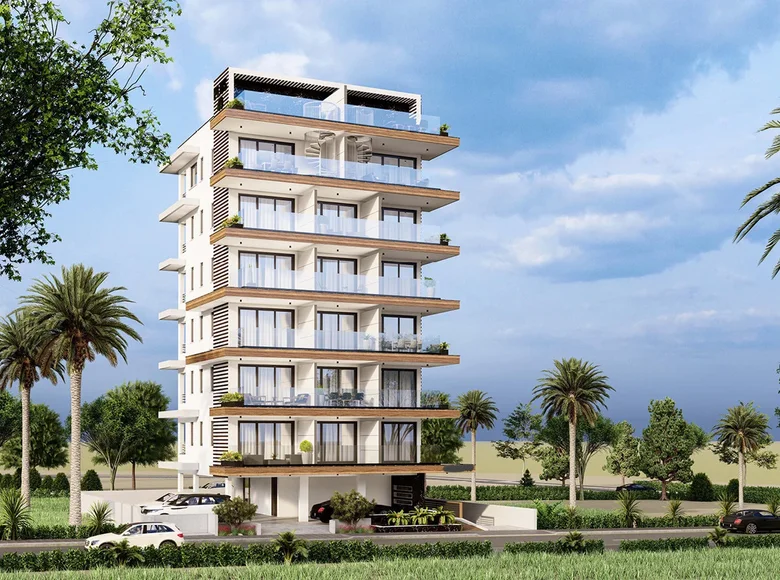 Mieszkanie 2 pokoi 68 m² Larnaka, Cyprus