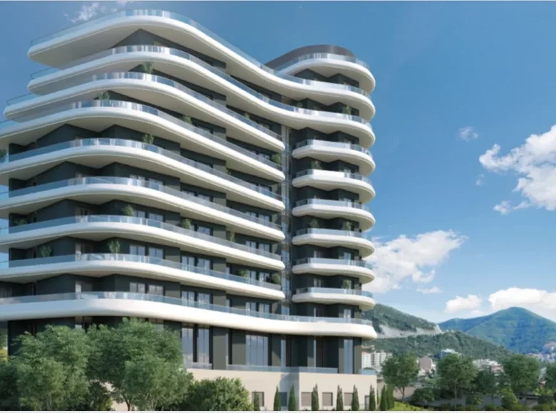 Mieszkanie 1 pokój 43 m² Rafailovici, Czarnogóra