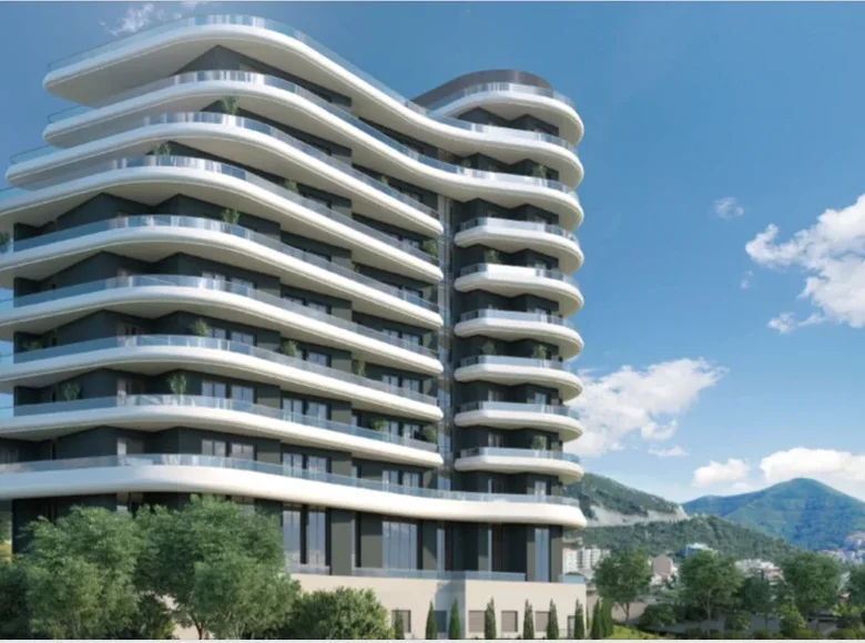 Apartamento 1 habitación 43 m² Rafailovici, Montenegro