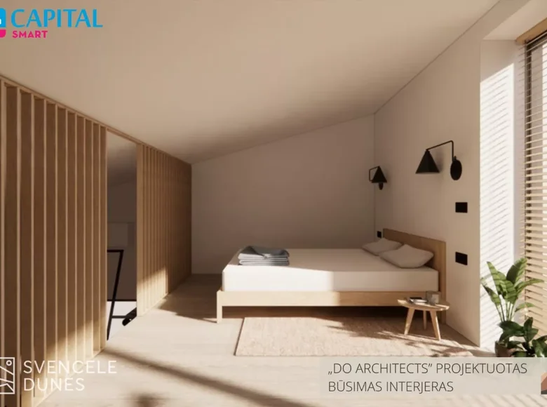 3 room apartment 58 m² Svencele, Lithuania