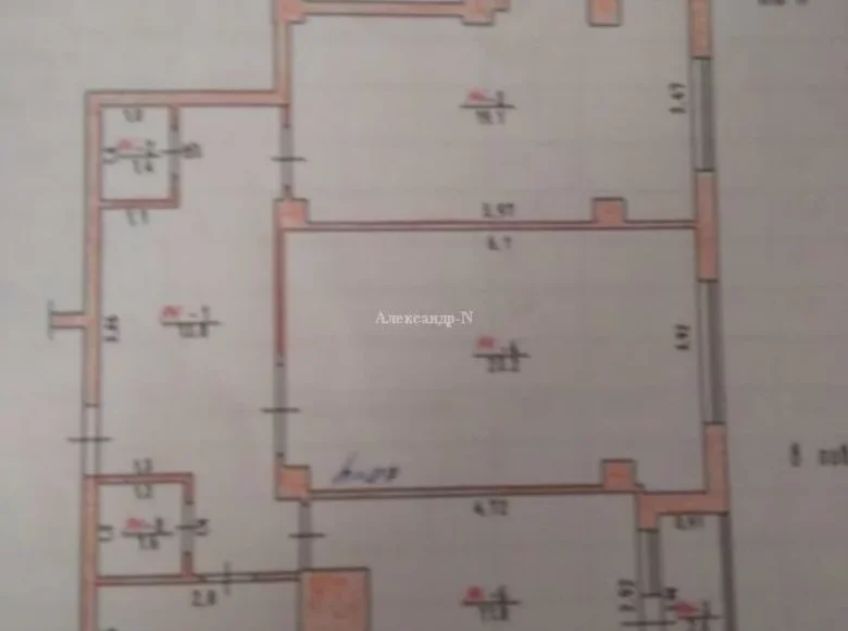 Квартира 2 комнаты 78 м² Одесса, Украина