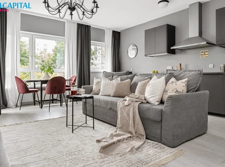 Квартира 2 комнаты 54 м² Вильнюс, Литва