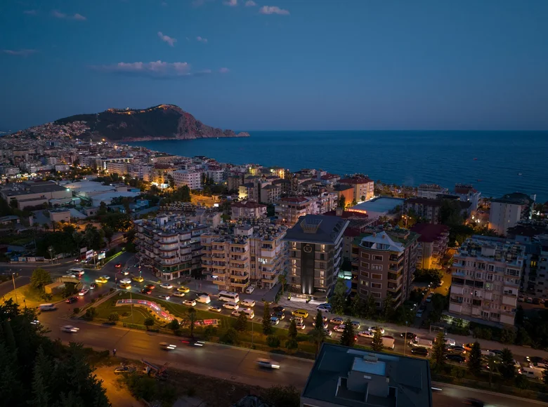 Mieszkanie 2 pokoi 1 127 m² Alanya, Turcja