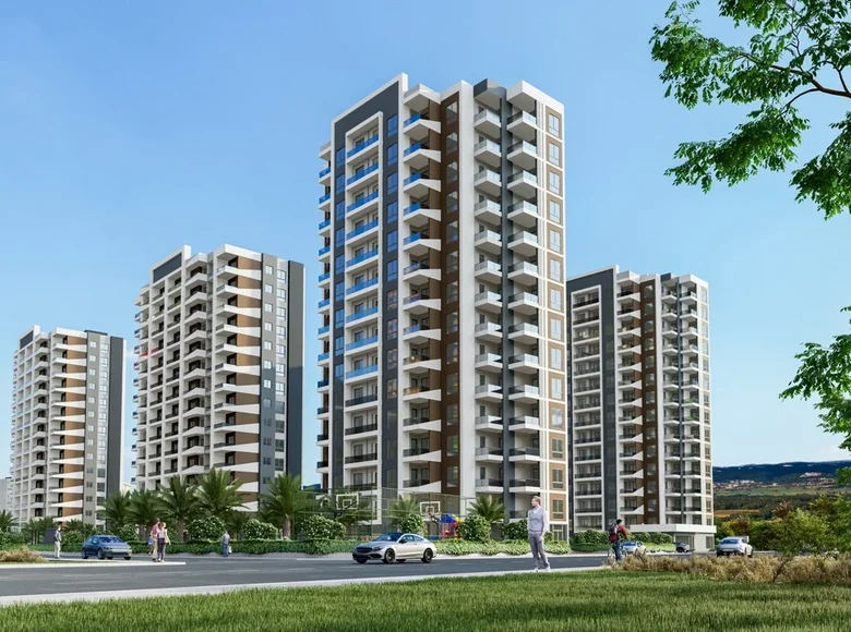 2 bedroom apartment 89 m² Mezitli, Turkey