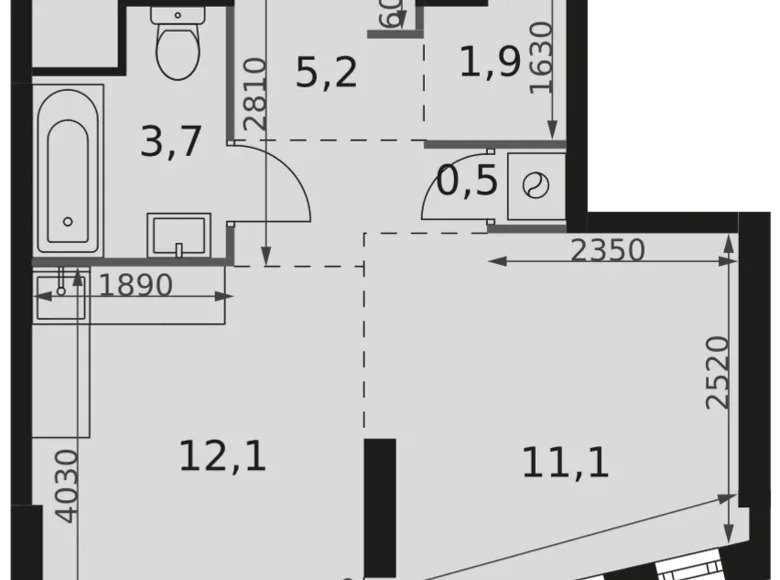 Kawalerka 1 pokój 35 m² Moskwa, Rosja