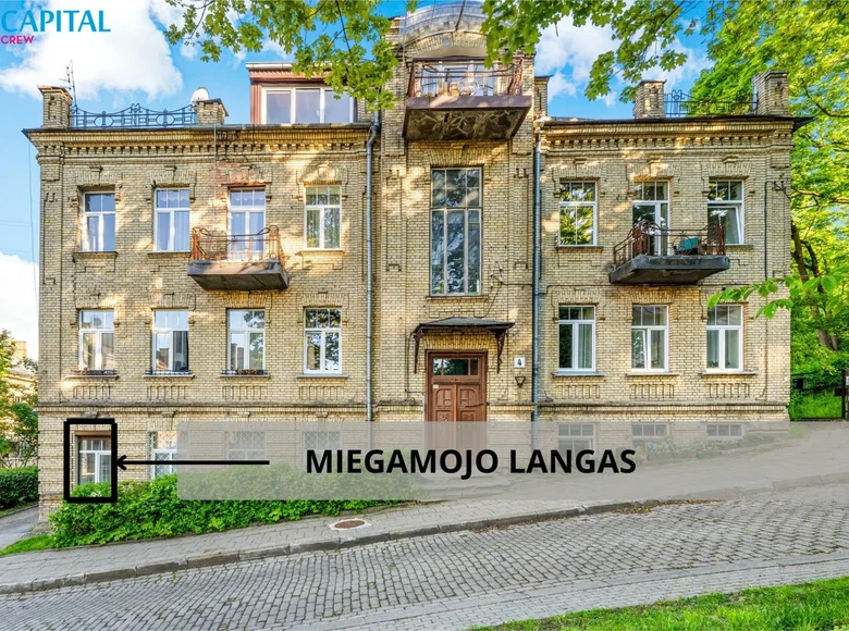 Квартира 2 комнаты 49 м² Вильнюс, Литва