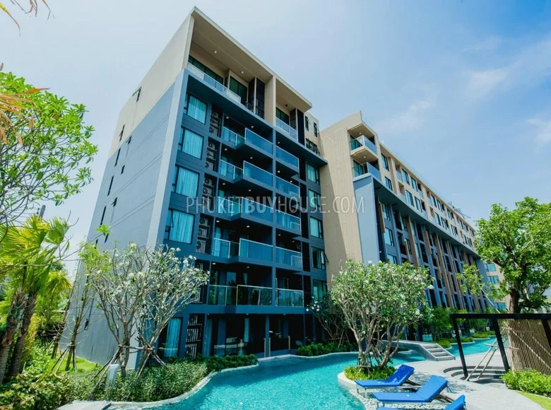 Appartement 1 chambre 28 m² Ban Bang Thao, Thaïlande