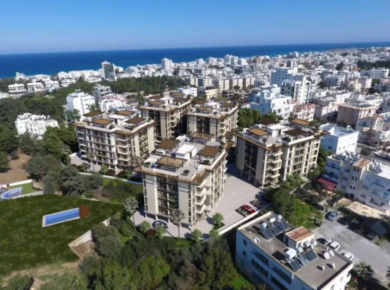 Mieszkanie 2 pokoi 60 m² Zeytinlik, Cyprus