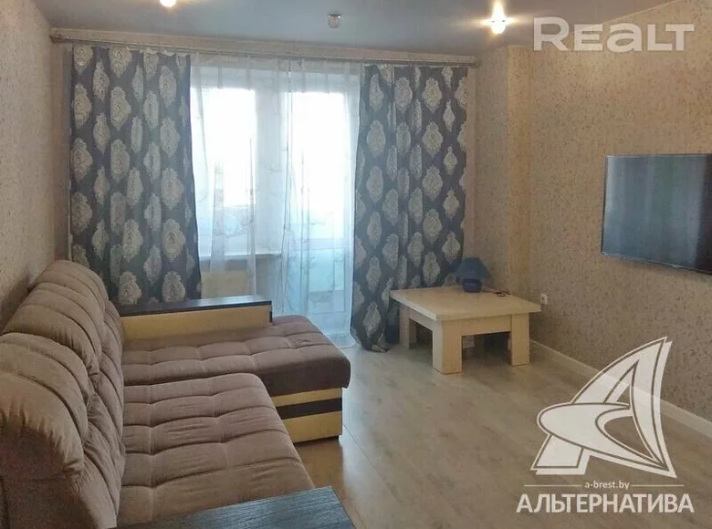 Apartamento 1 habitación 37 m² Brest, Bielorrusia
