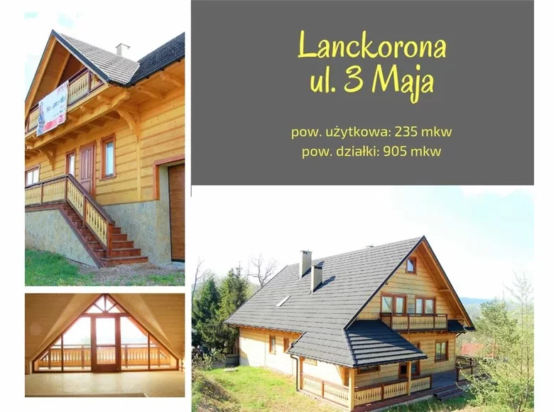 Haus 5 Zimmer 314 m² gmina Lanckorona, Polen