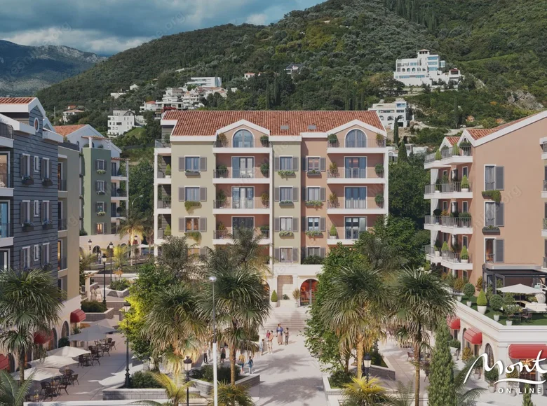 Квартира 2 спальни 61 м² Тиват, Черногория