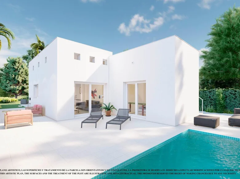 Villa de tres dormitorios 110 m² Los Alcazares, España