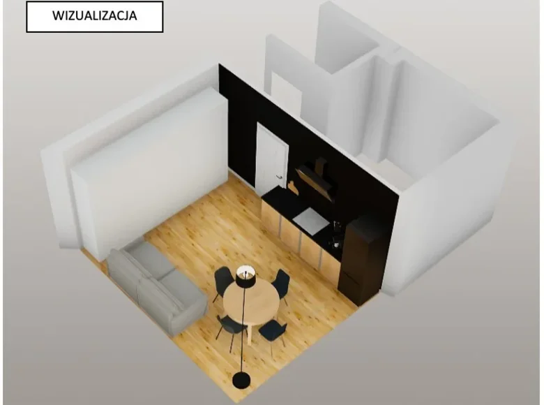 Apartamento 1 habitación 32 m² Varsovia, Polonia