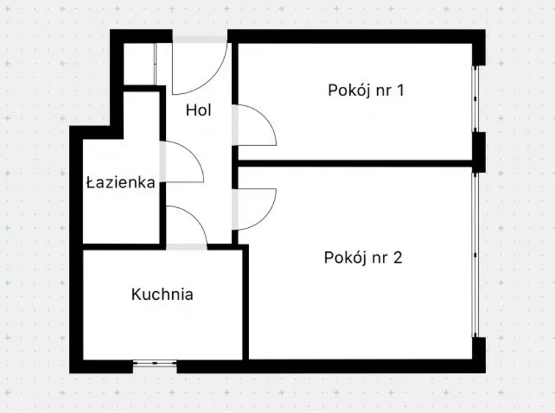 2 room apartment 38 m² Pruszkow, Poland