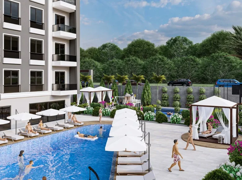 Apartamento 4 habitaciones 50 m² Muratpasa, Turquía