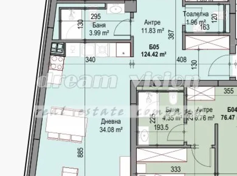 Apartment 125 m² Sofia City, Bulgaria