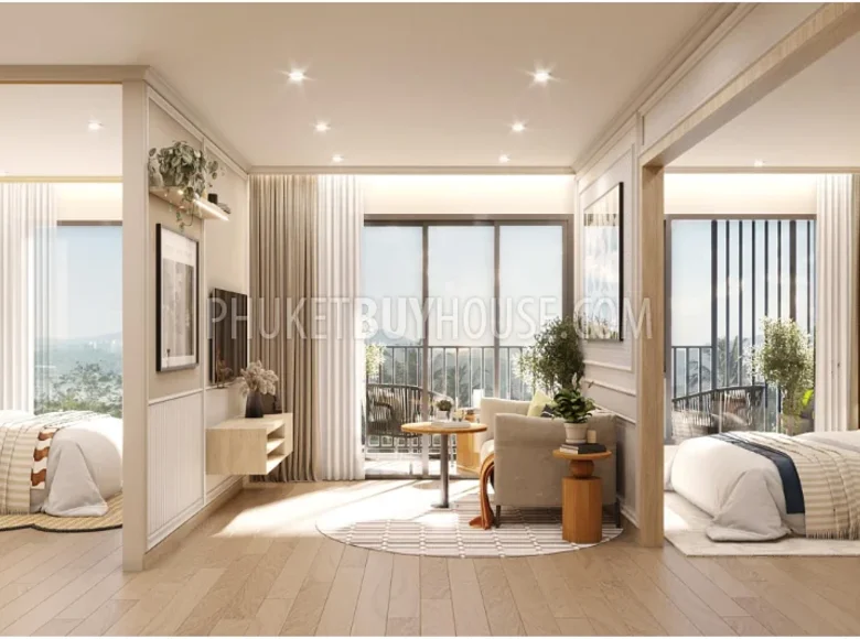 Mieszkanie 2 pokoi 48 m² Wichit, Tajlandia