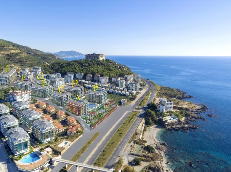 Mieszkanie 1 pokój 65 m² Alanya, Turcja