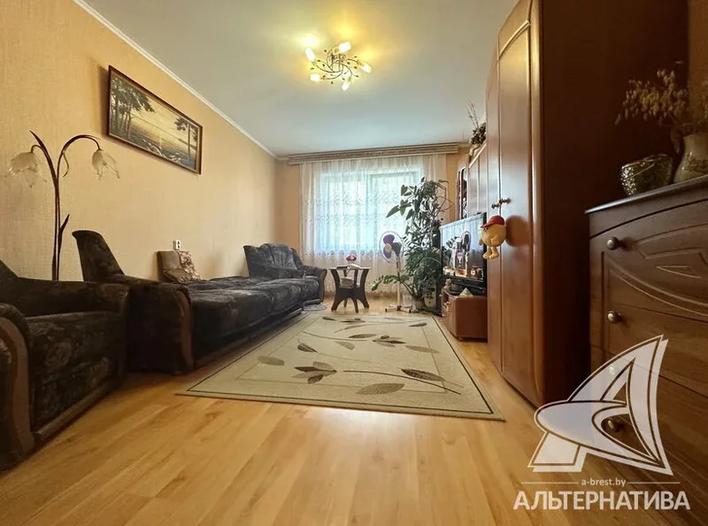 2 room apartment 53 m² Brest, Belarus