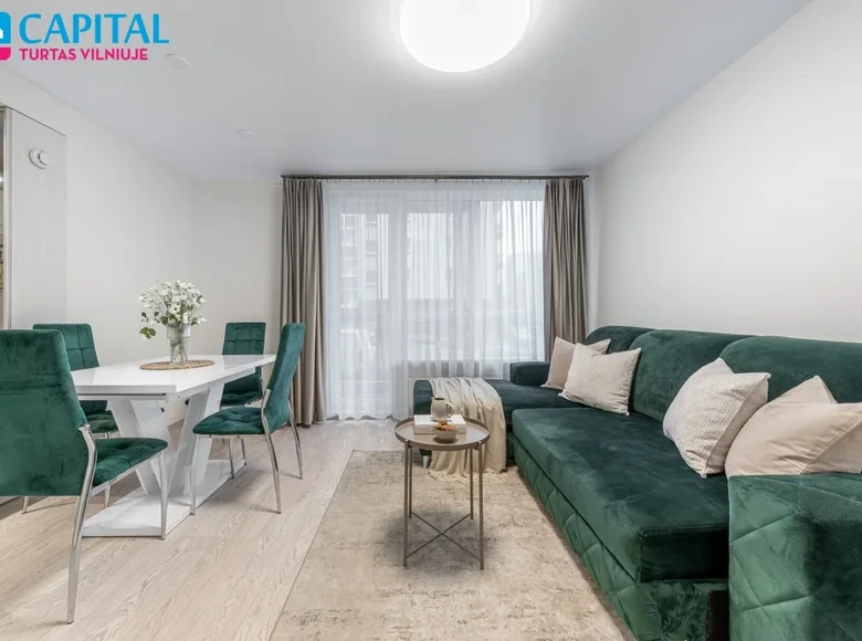 Apartamento 2 habitaciones 44 m² Vilna, Lituania