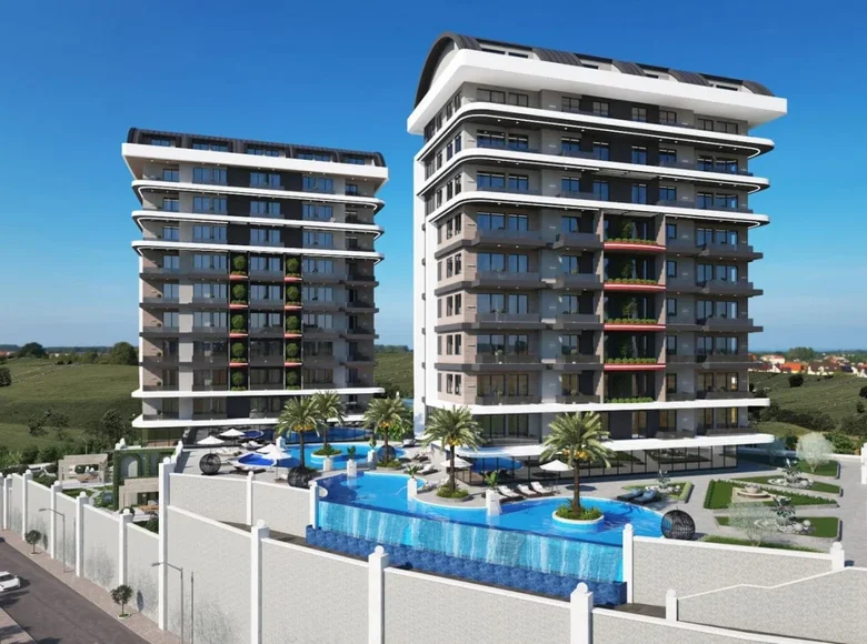 1 bedroom apartment 60 m² Demirtas, Turkey